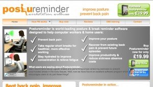 Posture Minder Home Page