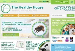 The Healthy House Webpage